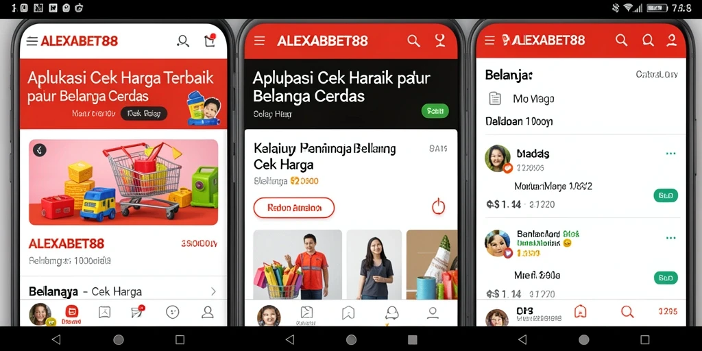 Tampilan antarmuka ALEXABET88 untuk fungsi Cek Harga yang informatif.