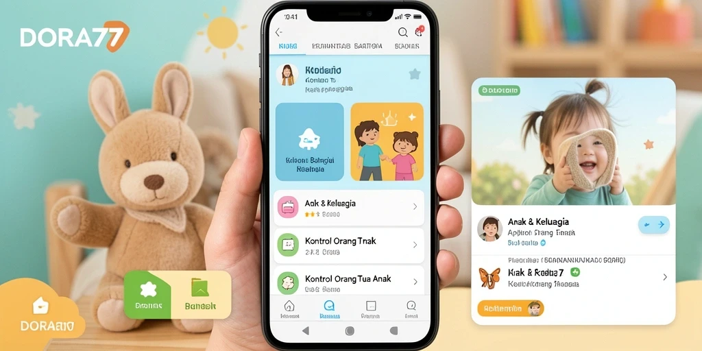 Tampilan antarmuka utama DORA77 yang intuitif dan informatif.